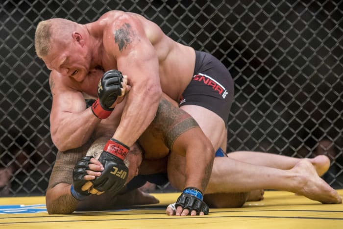 Brock Lesnar Mark Hunt